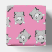 Ballotins Baby shower rose âne (Haut)