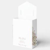 Ballotins Baby shower Rose d'or Princesse Merci (Ouvert)