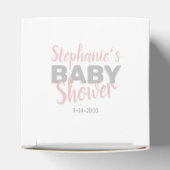 Ballotins Baby shower rose éléphant bébé (Haut)