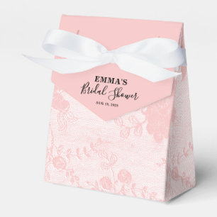 Ballotins Baby Shower Rose en Dentelle
