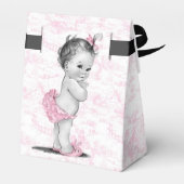 Ballotins Baby shower rose Toile (Arrière)