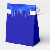 Ballotins Baby shower royal bleu or ballons merci (Arrière)