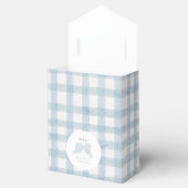 Ballotins Baby shower ruban bleu mou (Ouvert)