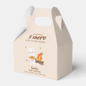 Ballotins Baby shower Rustic S'more Love Campfire (Arrière)