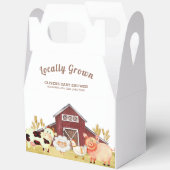 Ballotins Baby shower Rustique Barnyard Farm Animaux (Ouvrir)