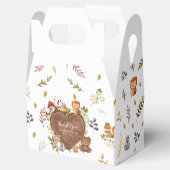 Ballotins baby shower rustique d'animaux de bois (Ouvert)