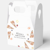 Ballotins Baby shower Rustique Italien Slice Pizza (Ouvrir)