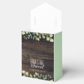 Ballotins baby shower rustique "Les bébés sont doux" (Ouvert)