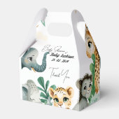 Ballotins Baby shower Safari (Arrière)