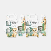 Ballotins Baby shower Safari (Déplié)