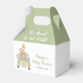 Ballotins Baby shower Safari Merci (Verso)