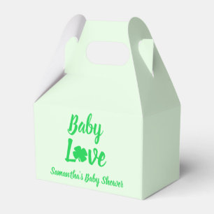 Ballotins Baby shower Shamrock Baby Love