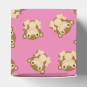 Ballotins Baby shower singe rose (Haut)