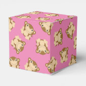 Ballotins Baby shower singe rose (Arrière)