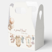 Ballotins Baby shower Soft Boho Neutral Vêtements de bébé (Ouvert)