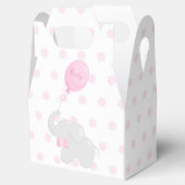 Ballotins Baby shower Sweet Box rose (Ouvert)