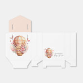 Ballotins Baby shower Teddy Hot Air Balloon Nous Attendons P (Déplié)