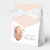 Ballotins Baby shower Teddy Hot Air Balloon Nous Attendons P (Verso)