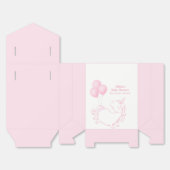 Ballotins Baby shower Unicorn rose mignon (Déplié)