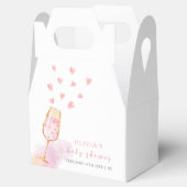 Ballotins Baby shower Valentines de Champagne Roses (Ouvert)