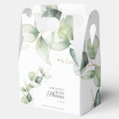 Ballotins Baby shower végétal Eucalyptus (Ouvert)