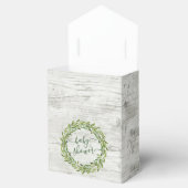 Ballotins Baby shower verdoyant branché Laurel Wreath (Ouvert)