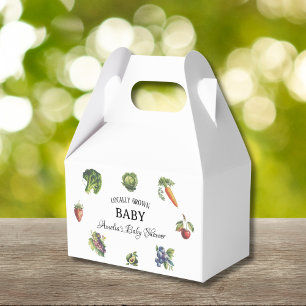 Ballotins Baby Shower Vert Vintage Légumes Cultivés Localeme