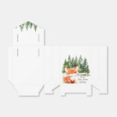 Ballotins Baby shower Whimsical Woodland Fox (Déplié)