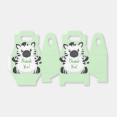 Ballotins Baby shower Zebra (Déplié)