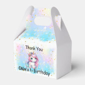 Ballotins Baby Unicorn Gift Box, (Arrière)