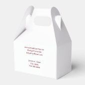 Ballotins Babysitter garderie nounou ajouter nom détails q (Arrière)