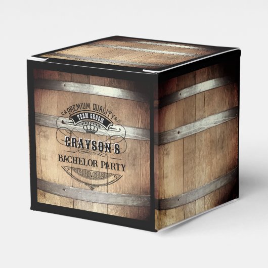 Ballotins Bachelor Party Russe Whiskey Barrel (Verso)