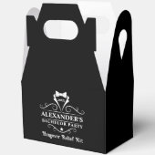 Ballotins Bachelor Party Tuxedo Cravate Hangover noir (Ouvrir)