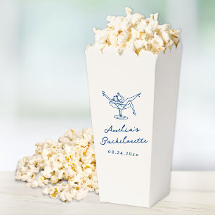 Ballotins Bachelorette Bleue Bleue Marine Levée Main Whimsic