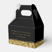 Ballotins Bachelorette Kit de mandrin Noir Chic Or (Arrière)