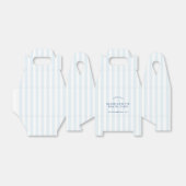 Ballotins Bachelorette moderne Vintage Bleu (Déplié)