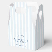 Ballotins Bachelorette moderne Vintage Bleu (Ouvert)