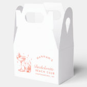 Ballotins Bachelorette Party Retro Cocktail Orange Bride (Ouvert)