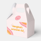 Ballotins Bachelorette rose et orange (Verso)