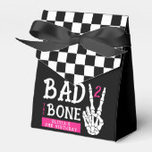 Ballotins Bad 2 the Bone Skeleton Pink 2nd Birthday Party (Verso)
