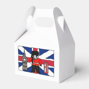 Ballotins Bade britannique Big Ben Phone Booth Travel Cartoo