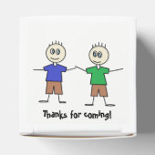 Ballotins Baguette mignonne Figurine Jumeaux fête d'annivers (Haut)