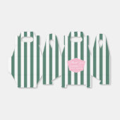 Ballotins Baigneuse de mariage rose et verte des années 1950 (Déplié)