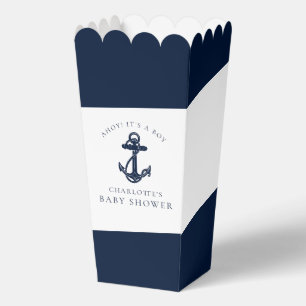 Ballotins Baignoire bébé garçon moderne Ancre nautique