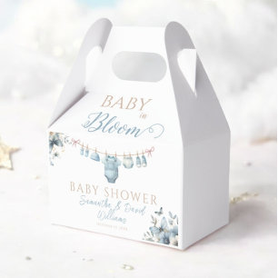 Ballotins Bain de bébé floral bébé en fleurs Papillon Garçon