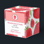 Ballotins Bain et emballage corporel faits maison | fraise<br><div class="desc">Ce design de fraises d'aquarelle mignonne est entièrement personnalisable, il peut être utilisé pour n'importe lequel de vos cadeaux artisanaux parfumés ou parfumés à la fraise, mais aussi pour la couture et les projets artisanaux qui ont un thème de fraise ou de fraises motif et pas seulement vos cadeaux de...</div>