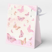 Ballotins Baisers à papillon et voeux de bébé Baby shower fi (Arrière)