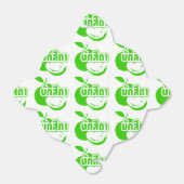 Ballotins Bak Sida ↑ Farang écrit dans Thai Isaan Dialect dé (Déplié)