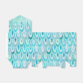 Ballotins Balances de poissons Turquoise bleu brillant (Déplié)