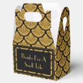 Ballotins Balances de sirène Art déco - Black & Gold Merci (Ouvert)